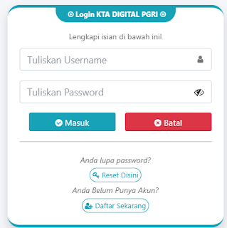 Register PGRI Sumbawa - Persatuan Guru Republik Indonesia Cabang Kabupaten Sumbawa